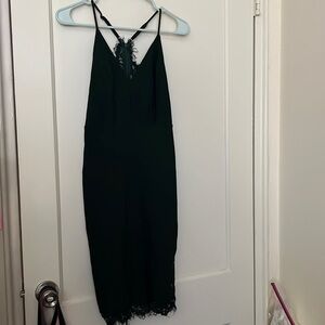 Lulus green lace dress size: S